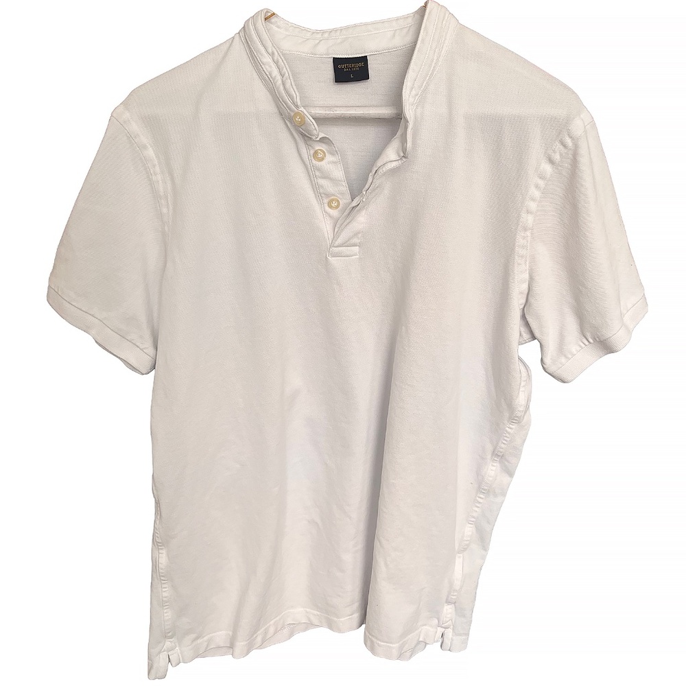 Gutteridge White Short Sleeve Polo – Size L